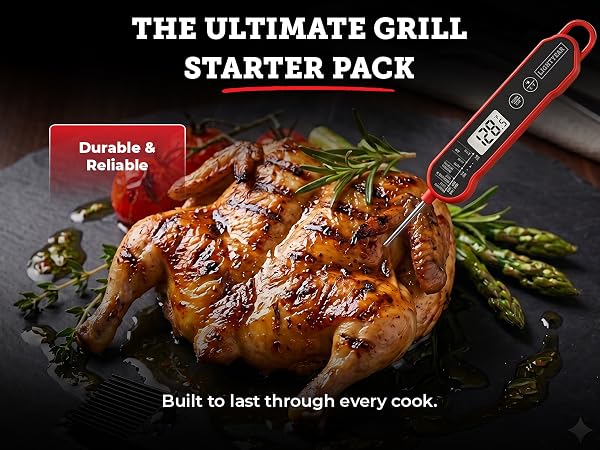 Grillmaster 3-piece BBQ gift set presented as an ideal gift for grilling and BBQ enthusiasts
