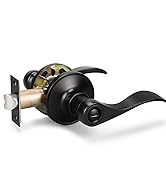 Black door handle interior