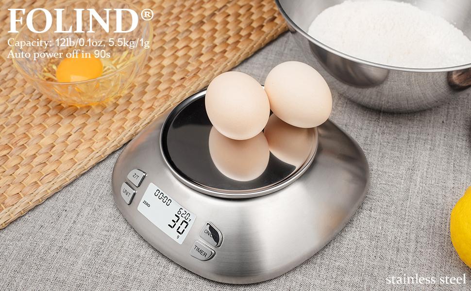 DIGITAL KITCHEN SCALE WITH BOWL