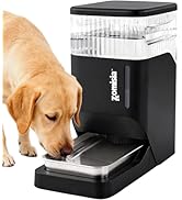 ZOMISIA Automatic Dog Water Dispenser 8L with Stainless Steel Bowl, Gravity Large Capacity Water ...