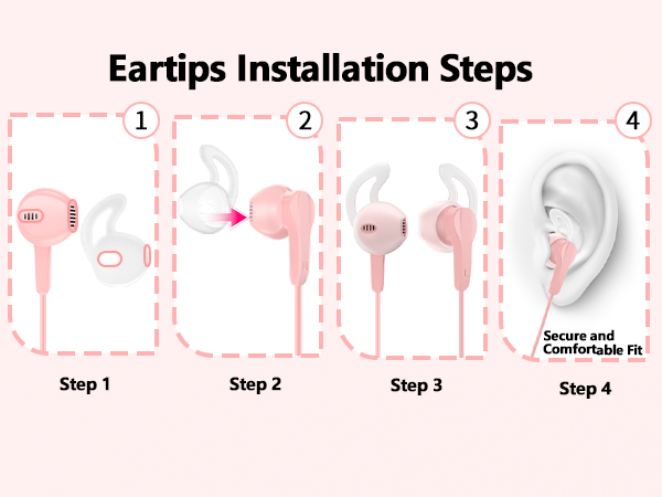 eartips installation steps