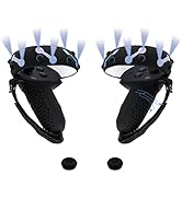 Mcbazel 1 Pair Controller Grip Cover for Oculus Quest 2, Anti-Slip and Anti-Fall Silicone Grip Pr...