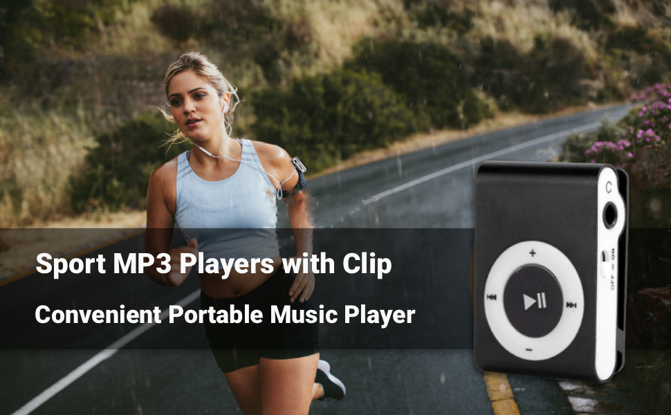 Sport MP3 Players with Clip, Portable Music Player