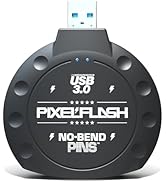 PixelFlash CF Card Reader (Black) - Compact Flash Memory Card Adapter with USB 3.0, 5GB/s File Tr...