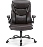 Sweetcrispy Computer Gaming Chair, Ergonomic High Back Heavy Duty Task Desk Office Chairs with Wh...