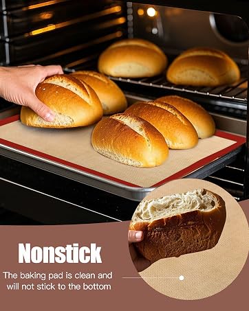 Silicone baking mats