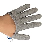 ARCLIBER Fishing Glove with Magnet Release, Fisherman Professional Catch Fish Gloves Cut&amp;Puncture...