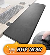 NODOCA Arm Rest for Desk, Ergonomics Wrist Rest, Desk Extender, Soft Sponge Built-in, Comfortable...