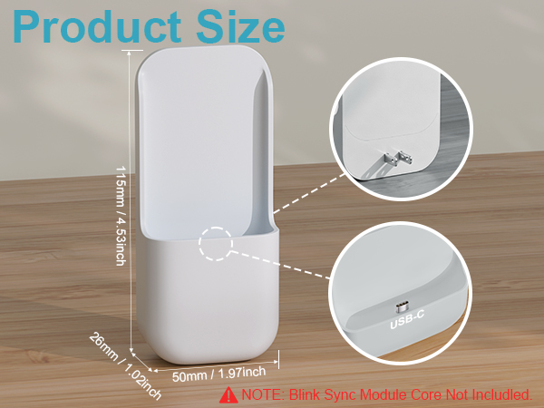 blink module core mount blink accessories sync module core mount wall mount blink module holder