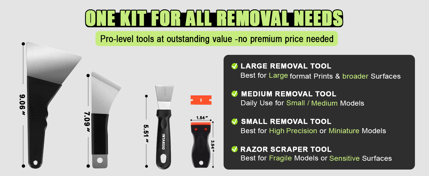 3d printer tools, 3d printer, 3d printer accessories, 3D printed, 3d printer scraper,