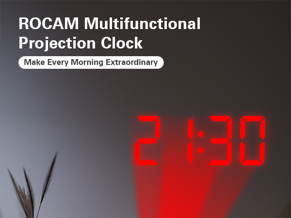 projection clock