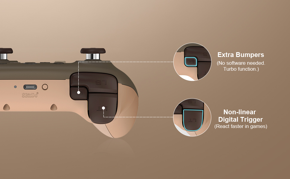 8Bitdo Ultimate 2C Wireless Controller for Windows PC & Android