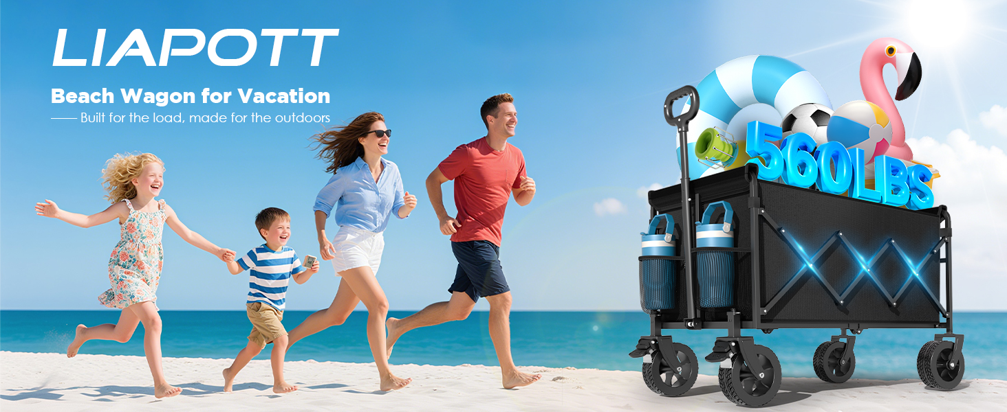 Wagon Carts Foldable with heavy duty