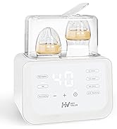 Bottle Warmer, 8-in-1 Fast Baby Bottle Warmer for Breastmilk and Formula, BPA Free Milk Warmer Fo...