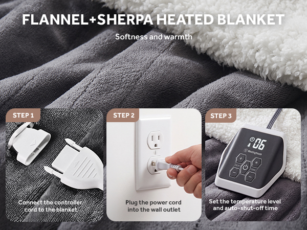 heated blanket full