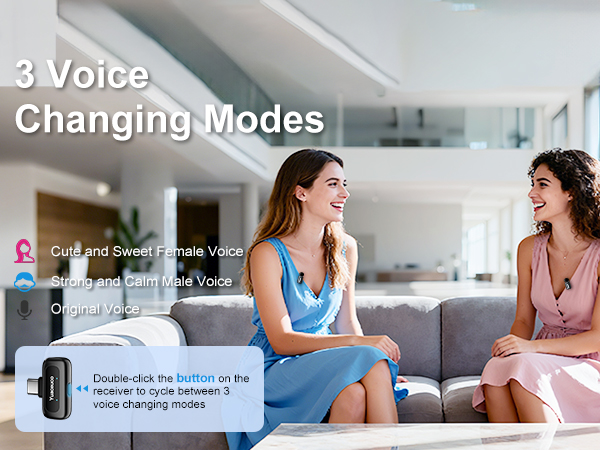 Mini Wireless Lavalier Microphone for iPhone