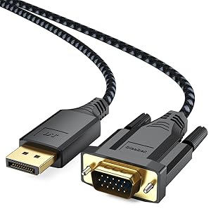 displayport to vga cable