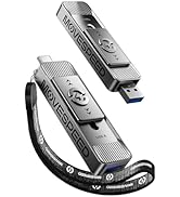 MOVE SPEED 512GB High-Speed 1050MB/s Read Pro Solid State Drives - Dual Ports USB 3.2 +Type C for...