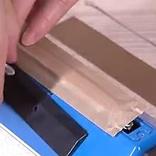 Remove the old heat sealing strip