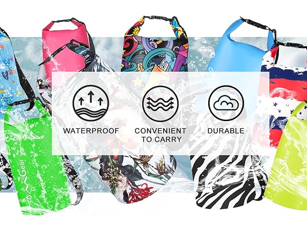 OMGear waterproof backpack dry sack