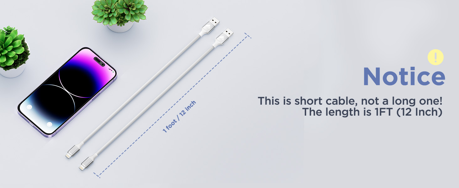 short iphone charger