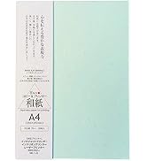 ONAO Washi Paper Sheet Colored A4 Size [Blue] Printer Paper (20 Sheets), Laser and Inkjet Printab...