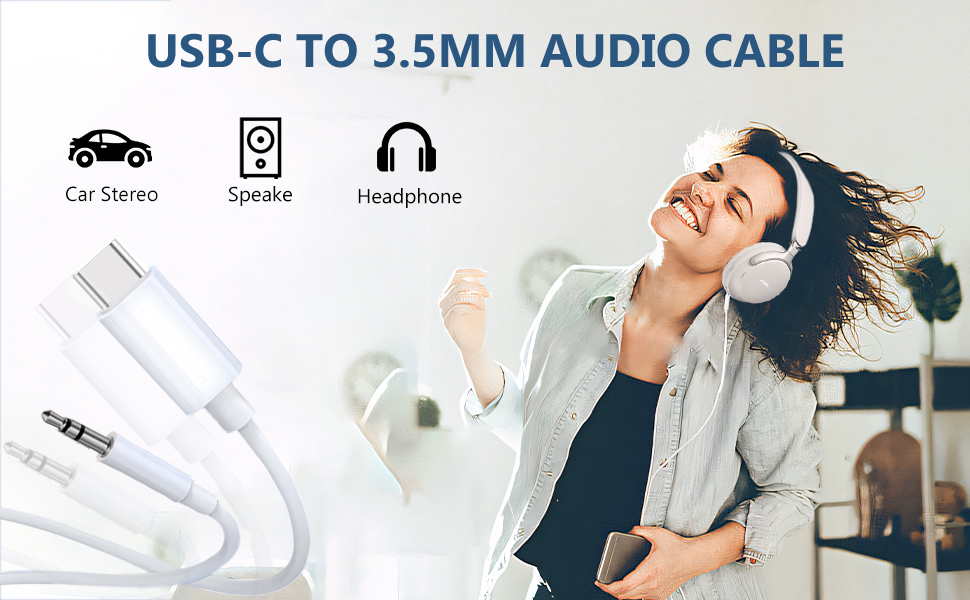 USB-C TO 3.5MM AUDIO CABLE