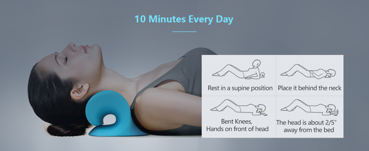 10 Minutes a day to stretch and relax neck