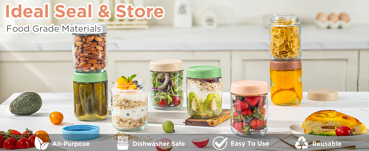 Glass Storage Jars