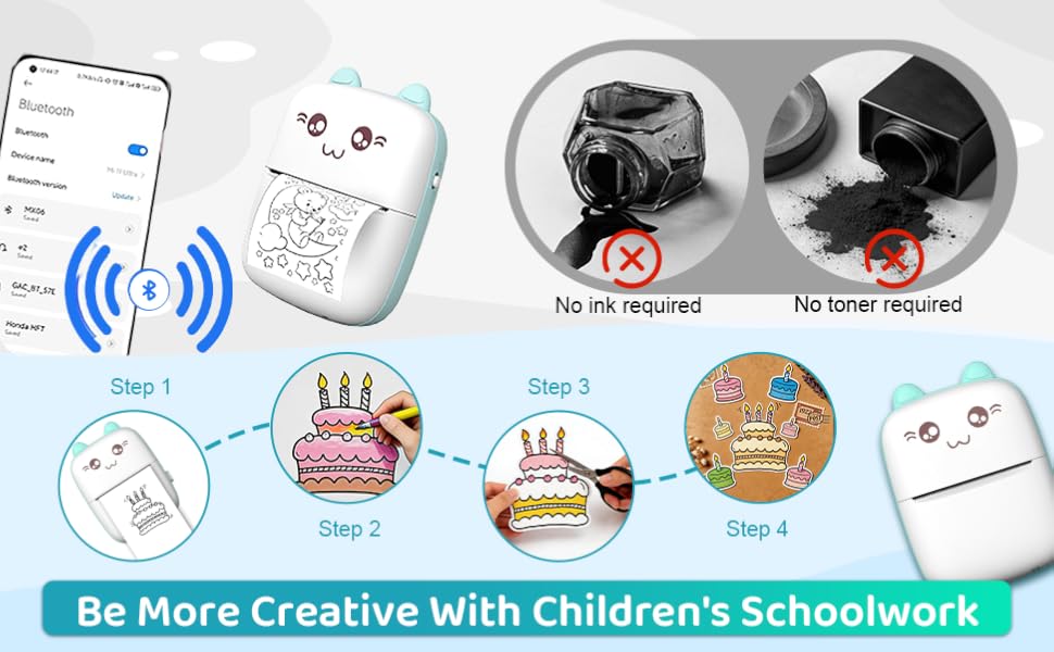 Ink-Free Thermal Printing