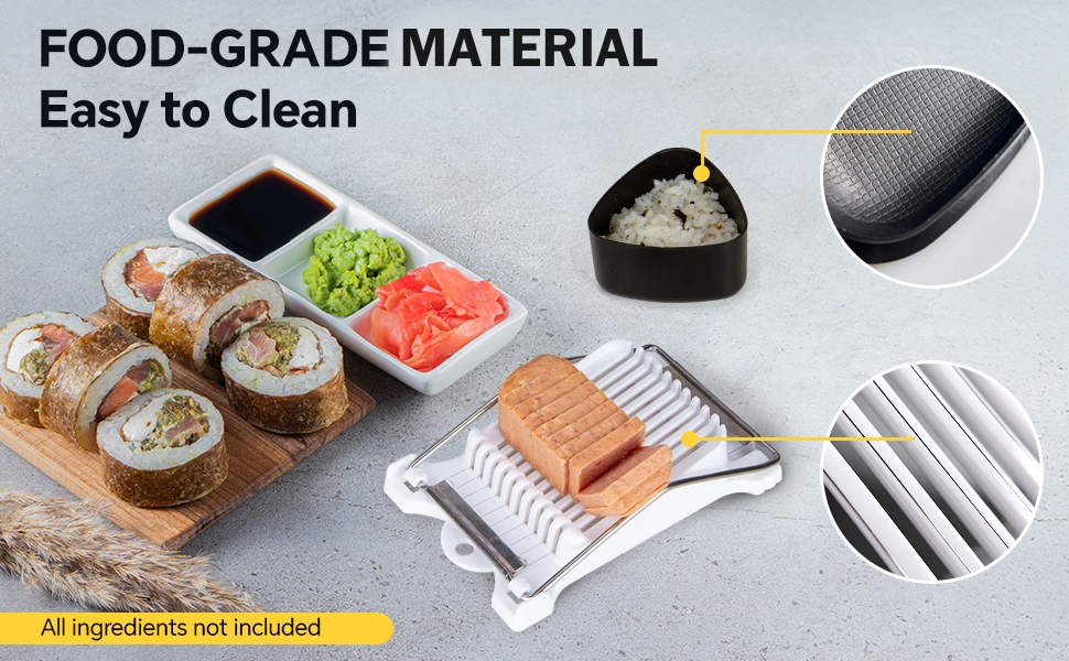FOOD-GRADE MATERIALEasy to Clean