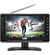 NAXA Electronics NT-110 10-inch Portable TV &amp; Digital Multimedia Player with Car Package, Compati...