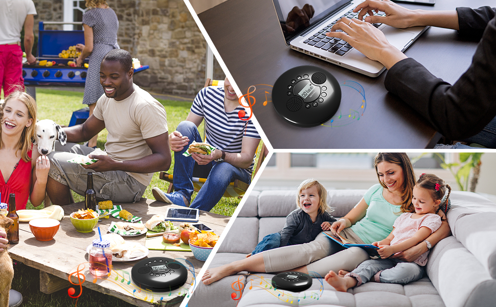 cd player with speaker