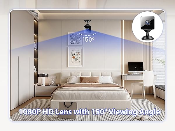 4K Mini Indoor Wireless Micro Camera