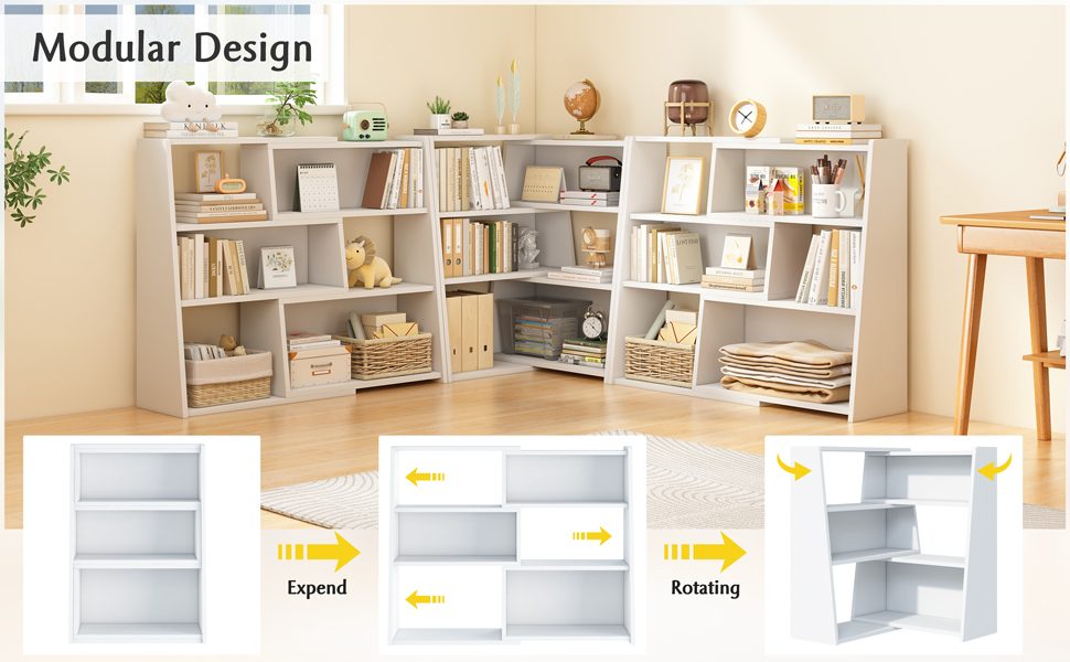 modular bookshelf