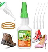 INSOIA Clear Super Glue for Shoe Repair, 20g, Waterproof, Strong, Quick Fix, Bonding Shoe Sole, B...