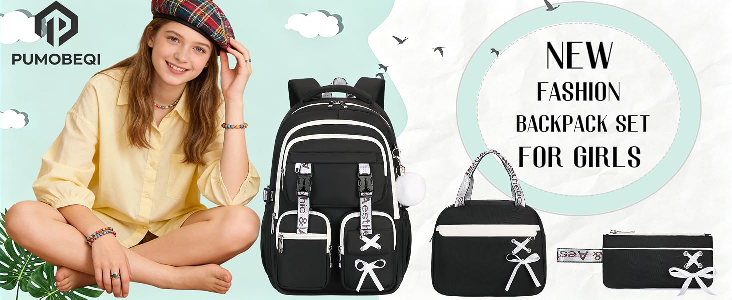 Teen girls backpacks