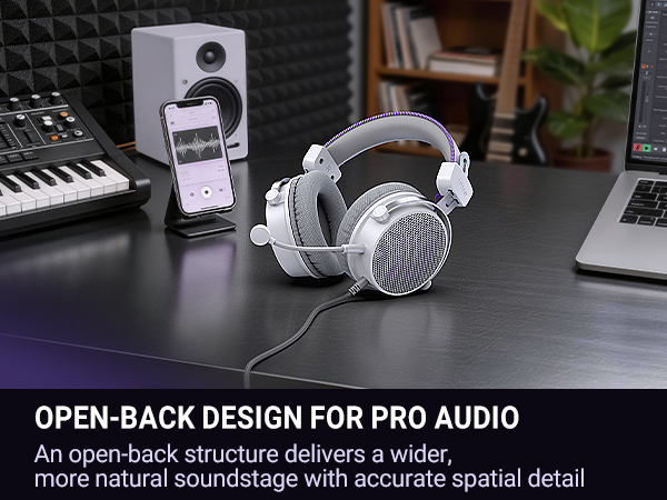 FIFINE AMPLITANK HD18 LITE-WP Open Back Monitor Headphones