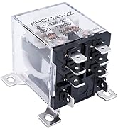 TWTADE/JQX-12F-2Z AC 110V Coil Voltage 30A DPDT 2NO+2NC General Purpose High Power Relay 8 Pin (Q...
