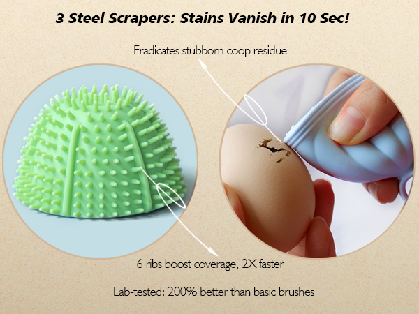 fresh egg scrubber