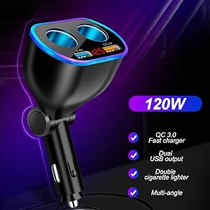 Cigarette Lighter Splitter