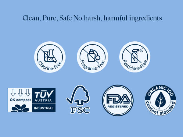 organic cotton pads