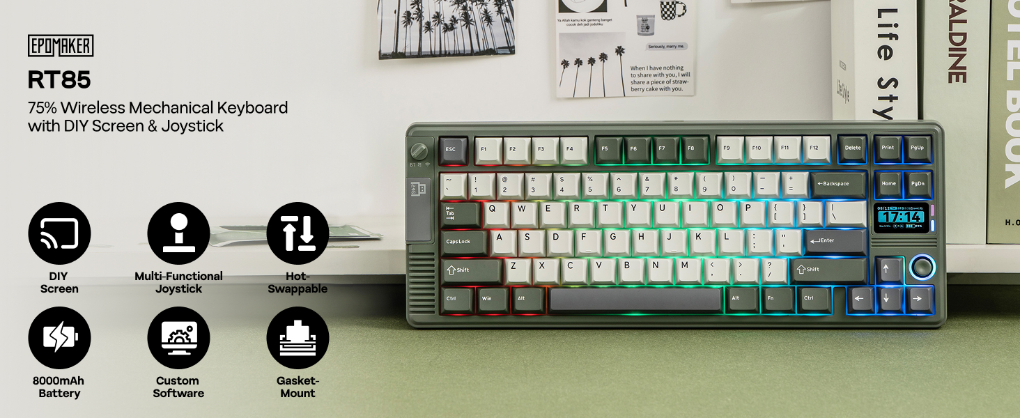 RT85 Wireless Gaming Keyboard