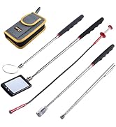 Telescoping Magnetic Pickup Tool with Strong Pull Force: Non-Slip Extendable Magnet Pickup Tool: ...