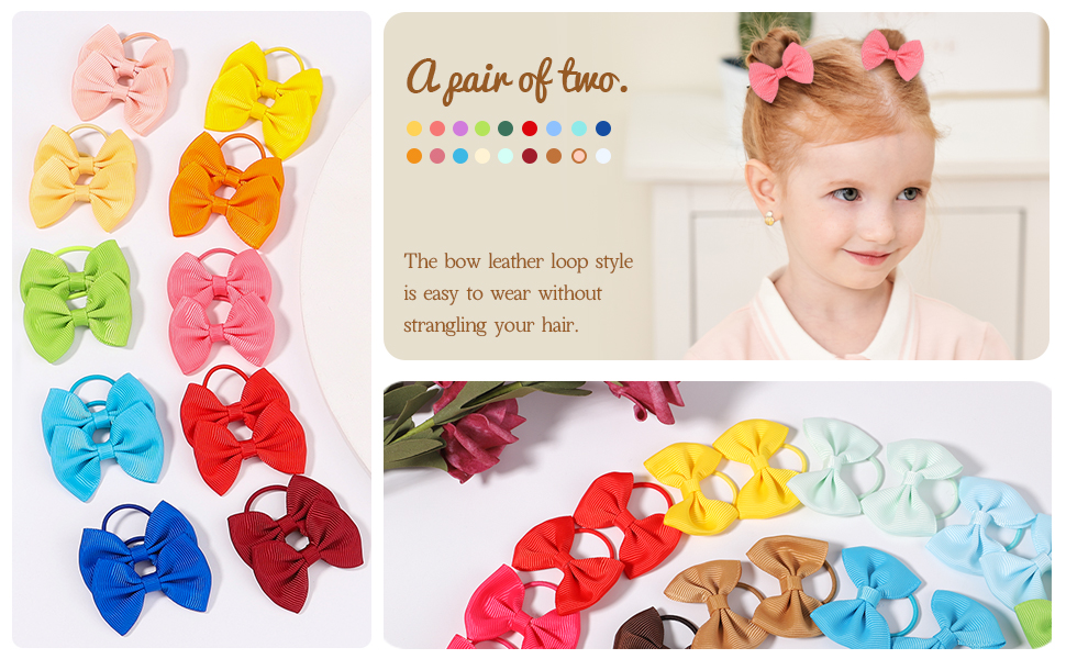 toddler hair bows ties