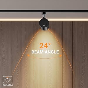 H type track lighting heads Flood 24 degree