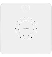 Homebuds Digital Bathroom Scale for Body Weight, Weighing Professional Since 2001, Crystal Clear ...