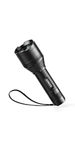 Anker Rechargeable Bolder LC90 LED Flashlight, Pocket-Sized Torch with Super Bright 900 Lumens CREE ...
