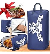 Upgraded Insulated BBQ Blanket for Resting Meat-BBQ Smoker Accessories Gifts for Men Dad Husband-...
