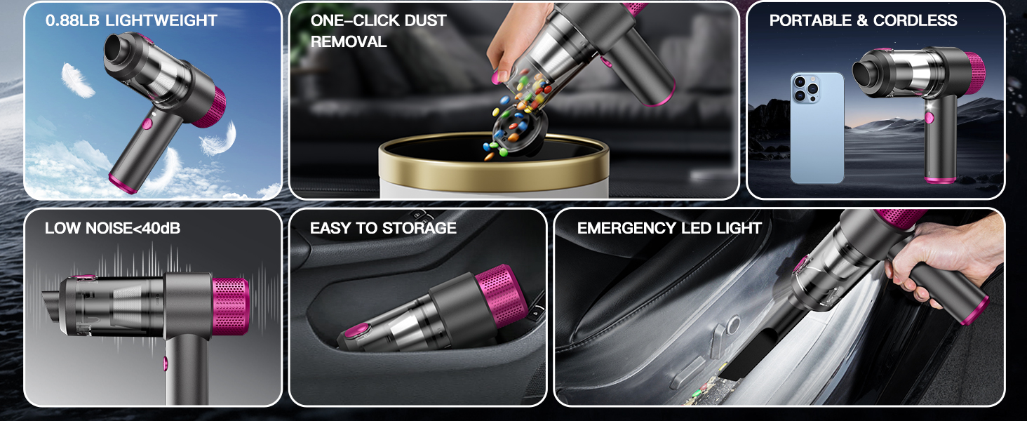 Handheld Car Vacuum Cleaner